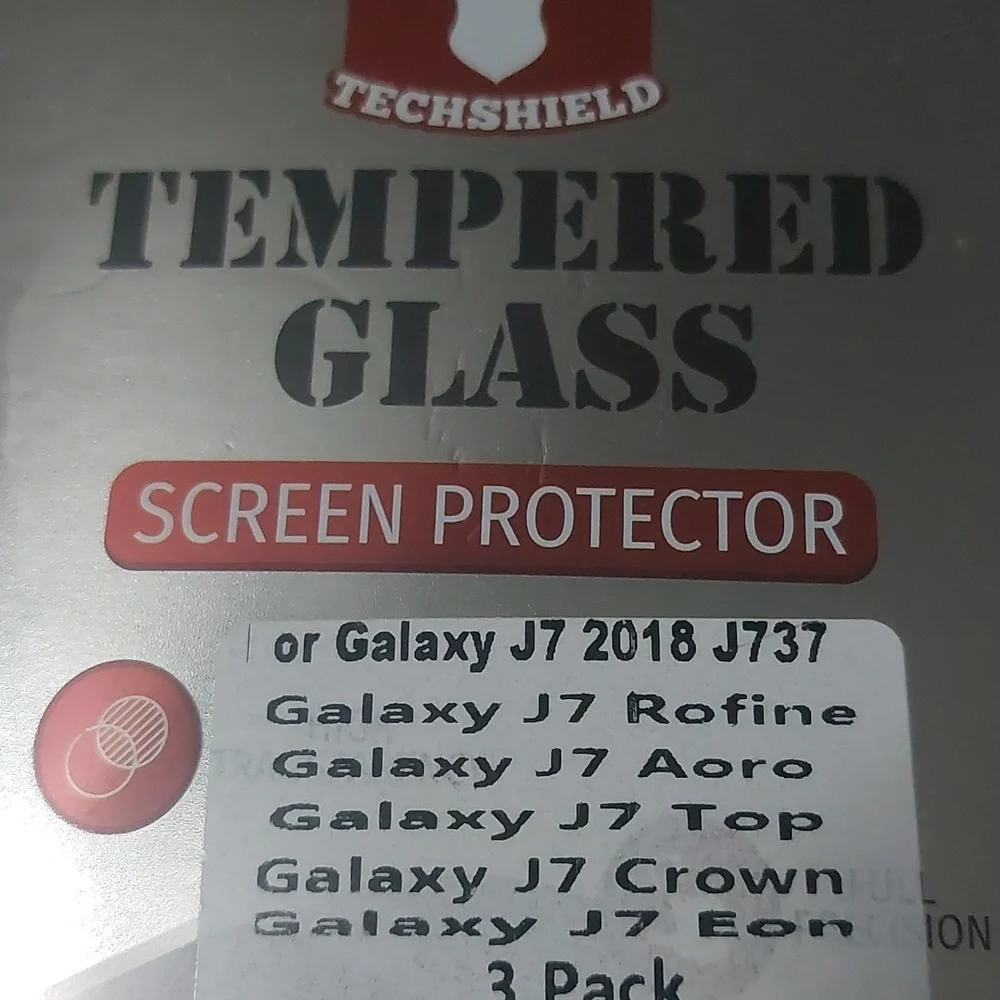 Tempered Glass Screen Protector Samsung J7